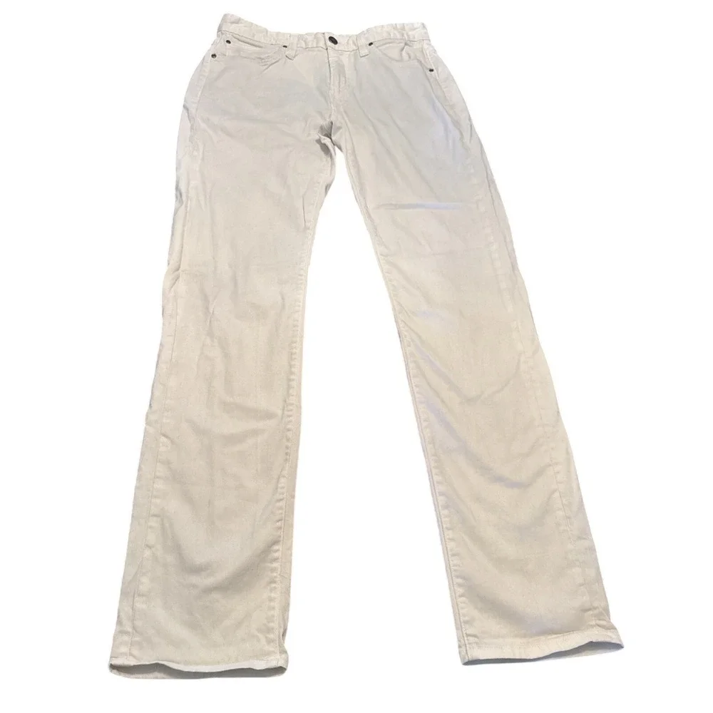 Save Khaki United Classic No.11 Pants Size‎ 32 Made USA Chino White AD Monogram